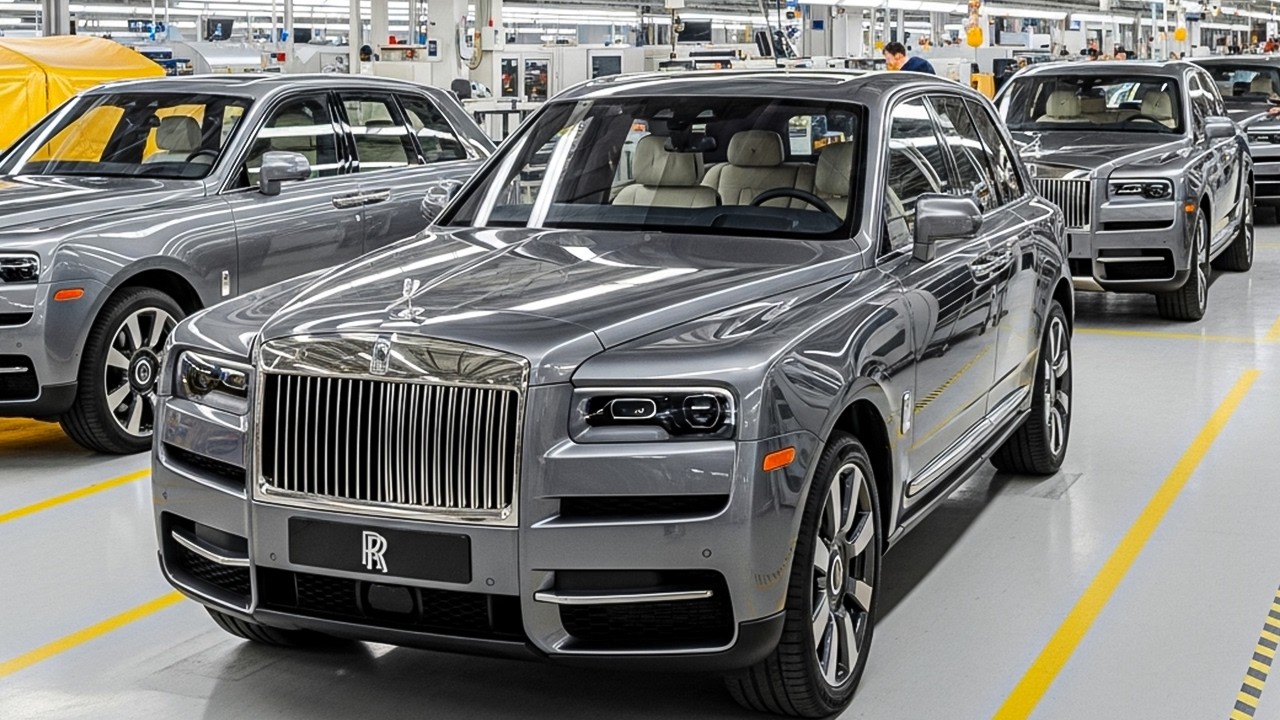 How the Rolls‐Royce Cullinan Series II Is Built | Inside the World’s Most Luxurious SUV Factory