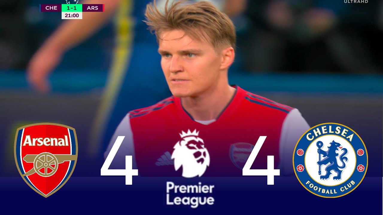 من الذاكرة : أرسنال X تشيلسى /الجولة 2و25/موسم 2021-2022/تعليق رؤوف خليف وحفيظ دراجى /4K