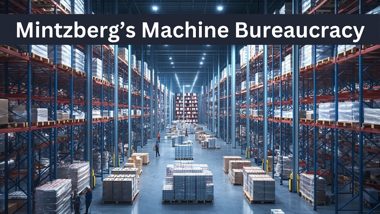 Mintzberg's configuration: Machine Bureaucracy - Description