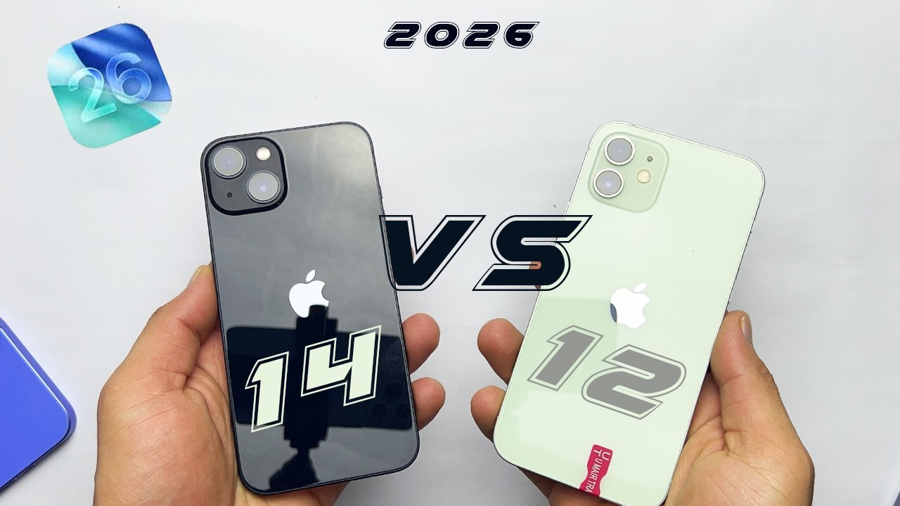 iPhone 12 vs iPhone 14 Speed Test on iOS 26 (2026 Real Performance)