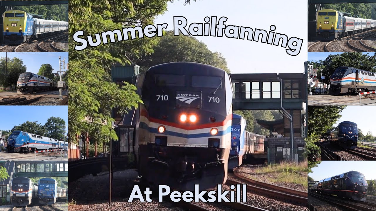Summer Railfanning At Peekskill