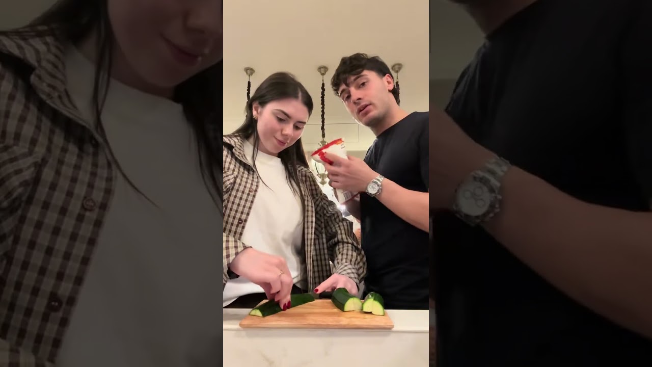 in cucina con Aurora & Matteo.👽 #short #shorts #celli