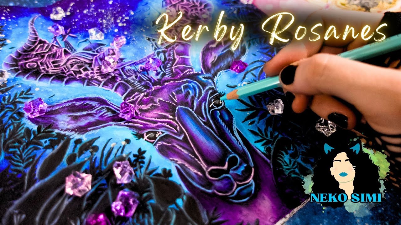 Nostalgia in Worlds Within Worlds by Kerby Rosanes | Adult Colouring