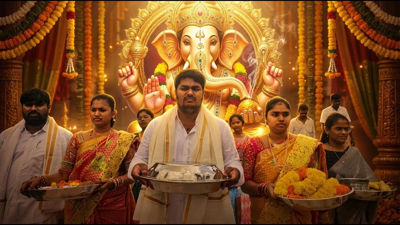 21'st Vinayaka Chavithi festival Celebrations part-1#ganeshchaturthi #komarolu #celebration