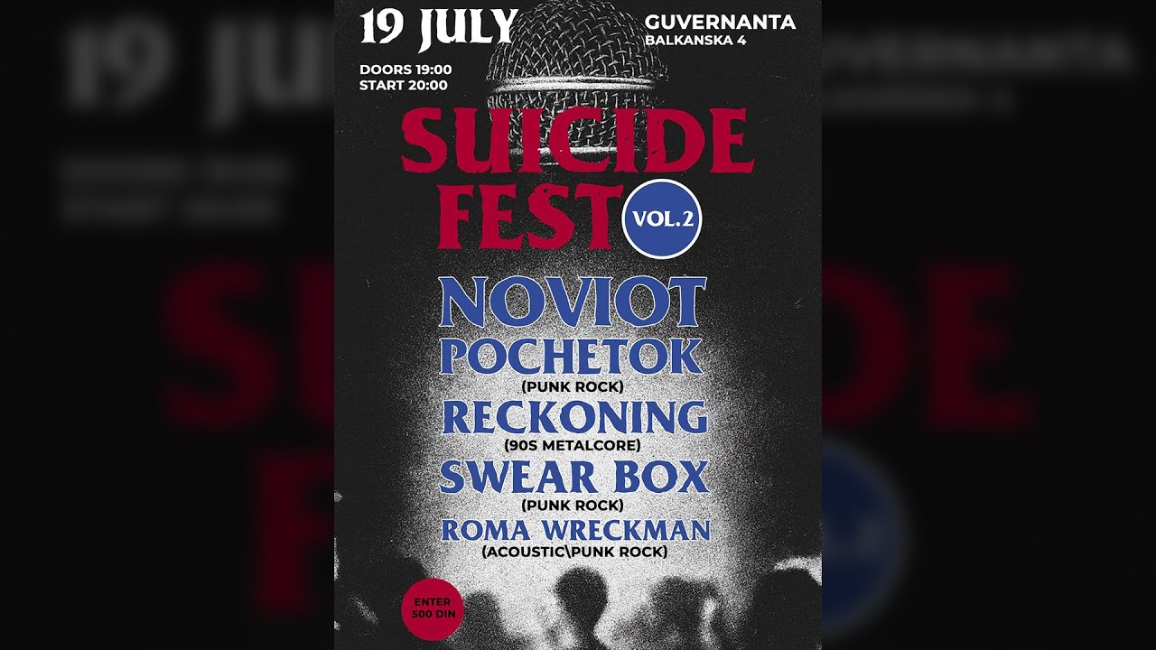 Swear Box (Guvernanta, Beograd, 19.7.2025.)