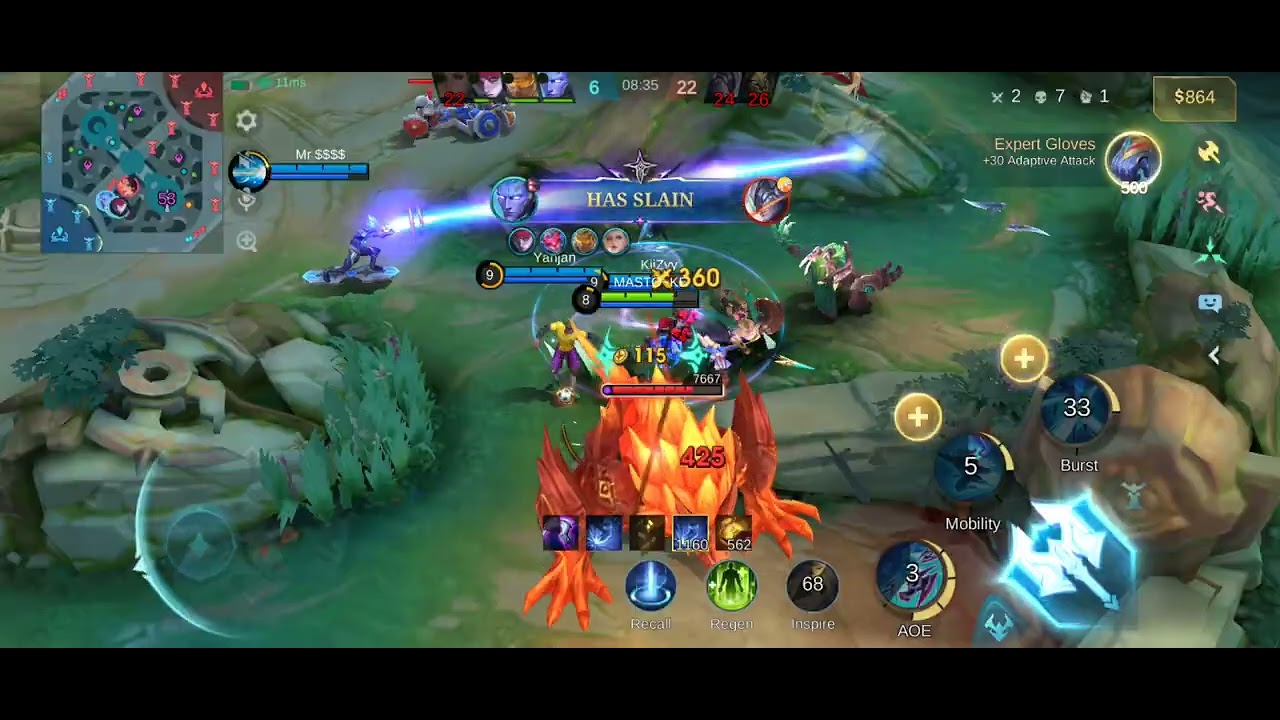 New season first game Mobile legends 😄