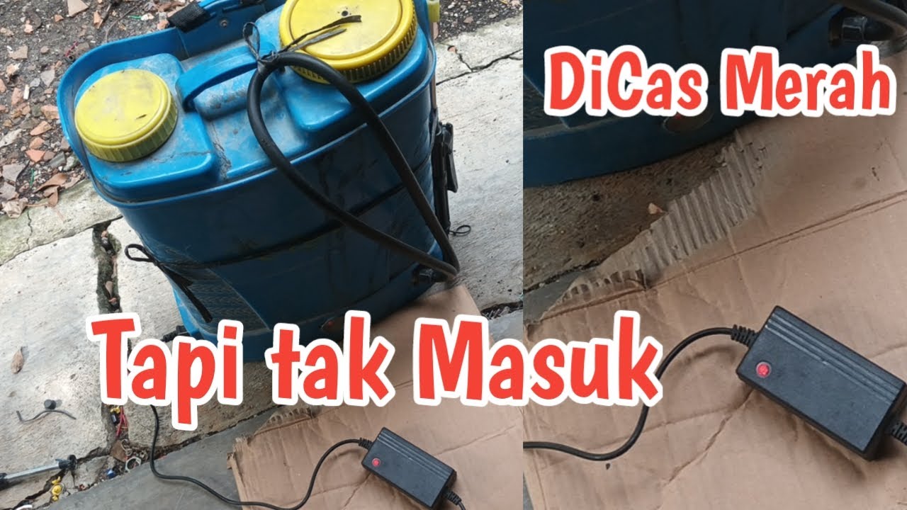 Di Cas merah tapi buat nyemprot 1 tangki habis