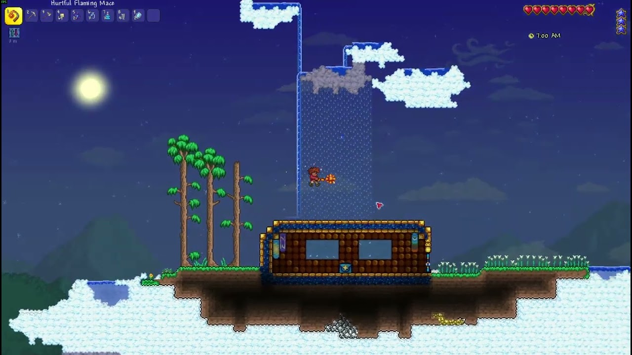 Terraria Let's Play - Classic Mode - 003- Crafting Potions and getting items