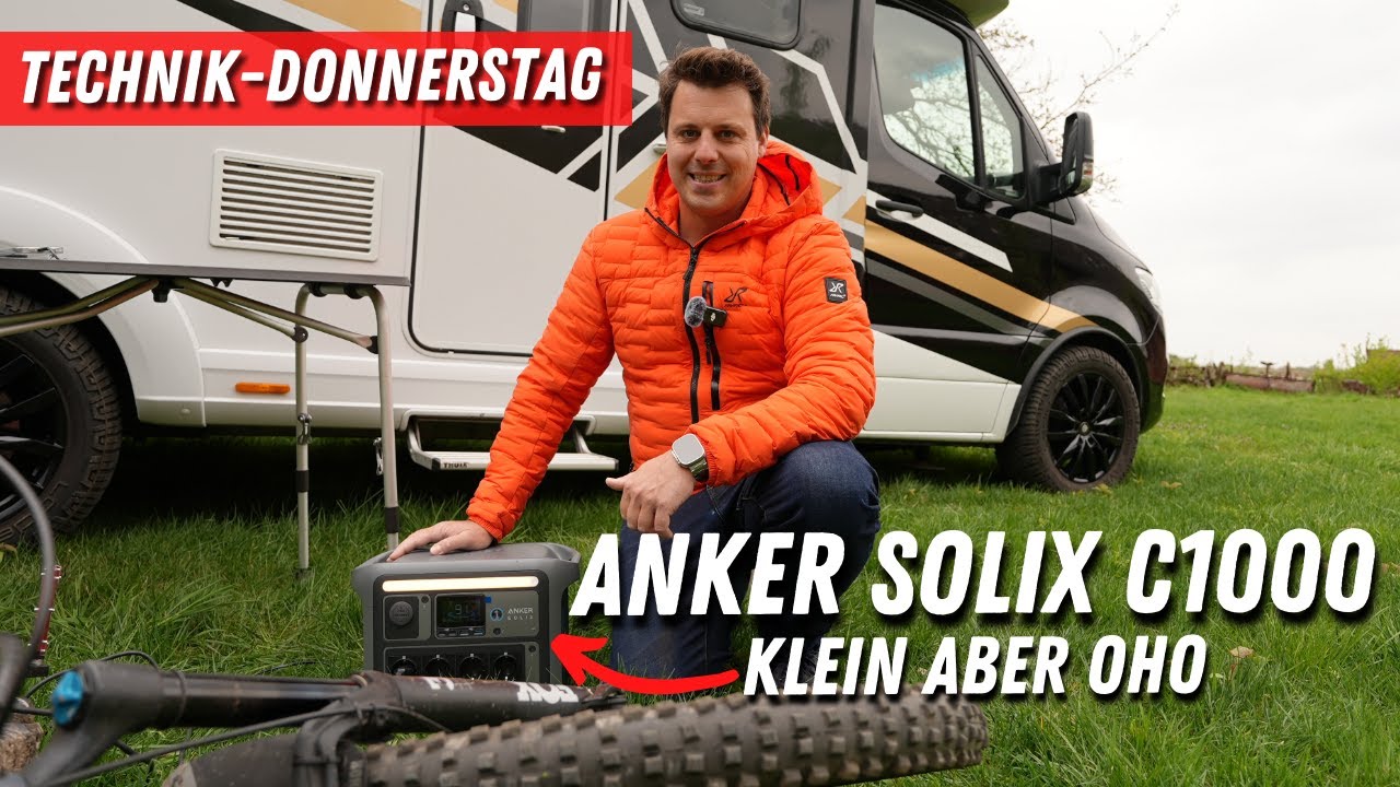 Kompakt mit viel Power🔋 Anker SOLIX C1000 Voll in 58 Minuten & 1800 Watt Leistung⚡️
