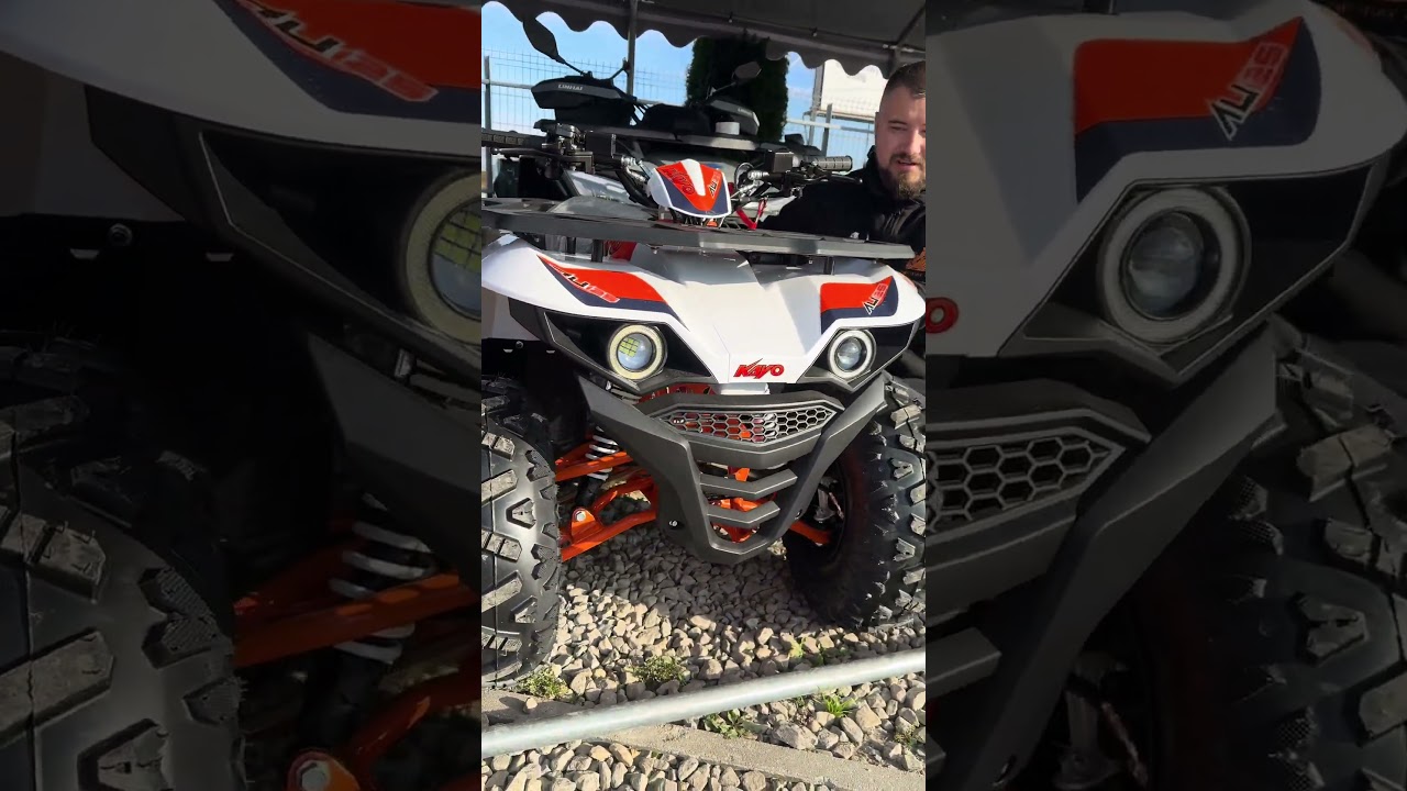 QUAD KAYO AU 125😎💪#agroraymoto #kayo #quad #125cc #atv