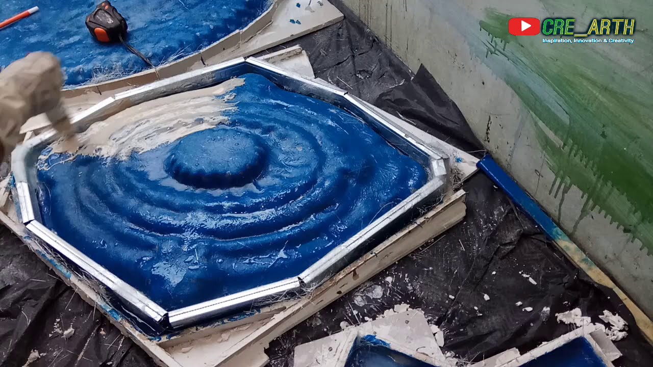 Beautiful !!! Center panel molds making for gypsum plaster