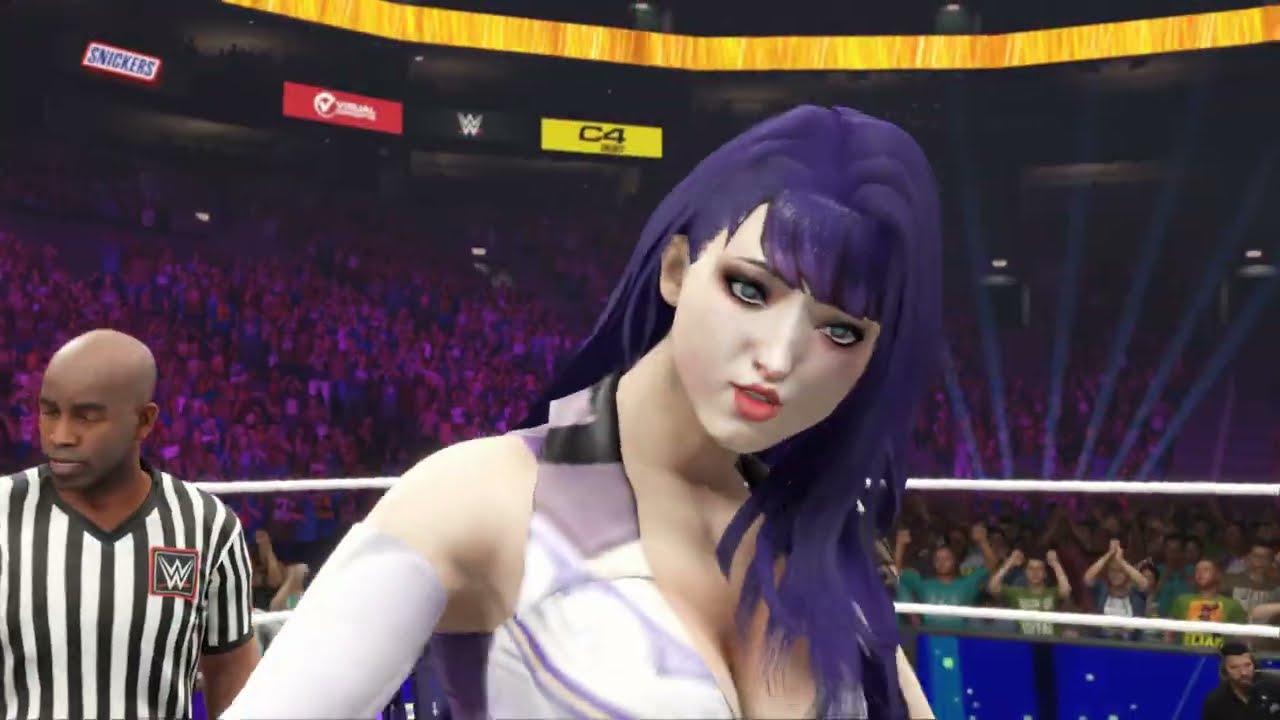 Raiden Shogun Vs MONA WWE 2K23