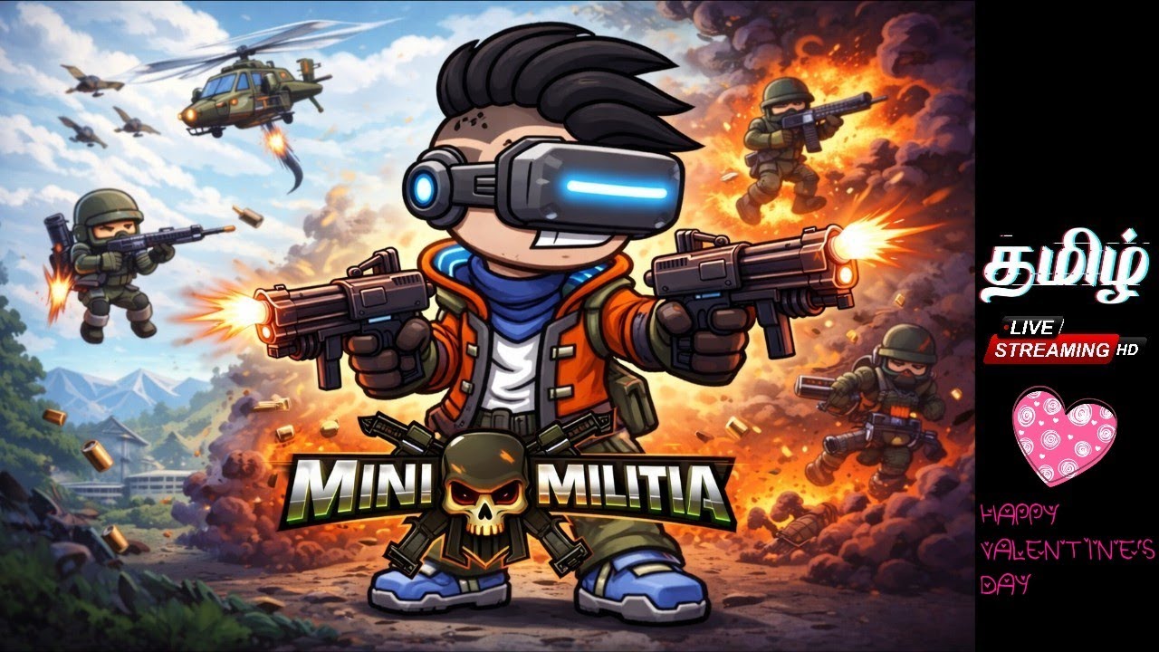 Mini Militia தமிழ் Live | Full Nostalgic Action!#minimilitia #minimilitialivestream #minimilitiada2