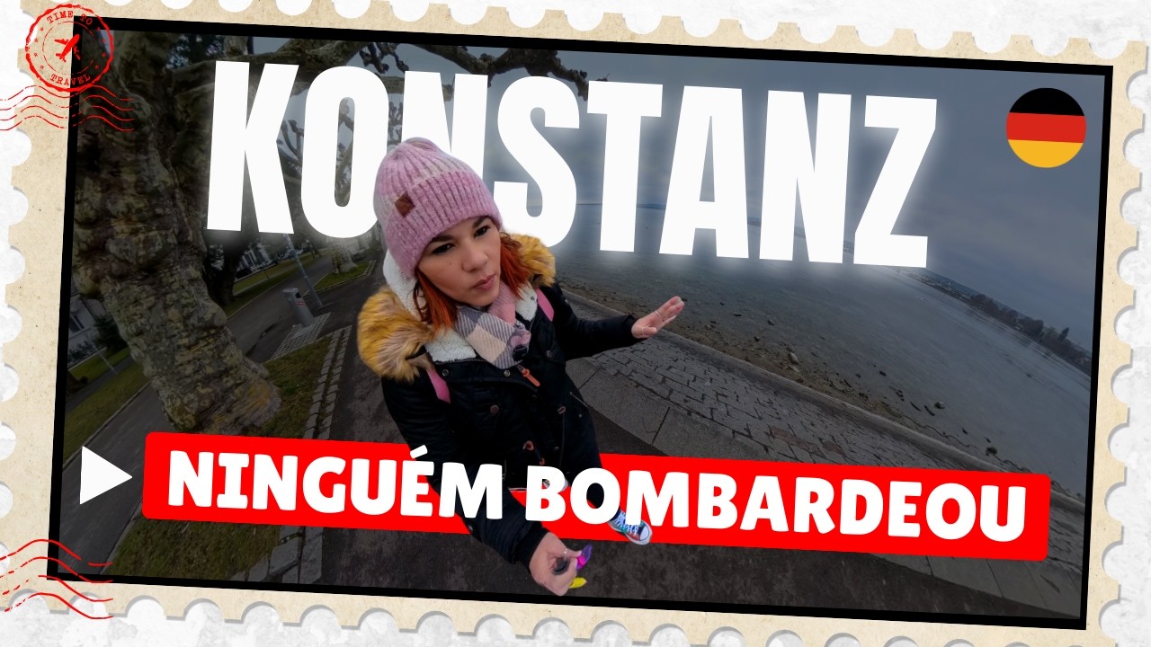 A cidade que se CAMUFLOU na Segunda Guerra | Konstanz, Alemanha 🇩🇪