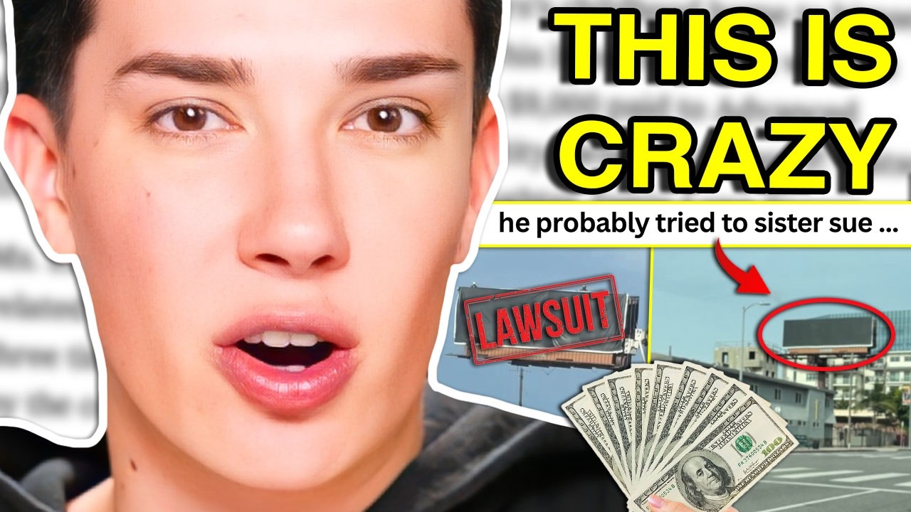 JAMES CHARLES DRAMA GETS CRAZIER ... billboard is gone