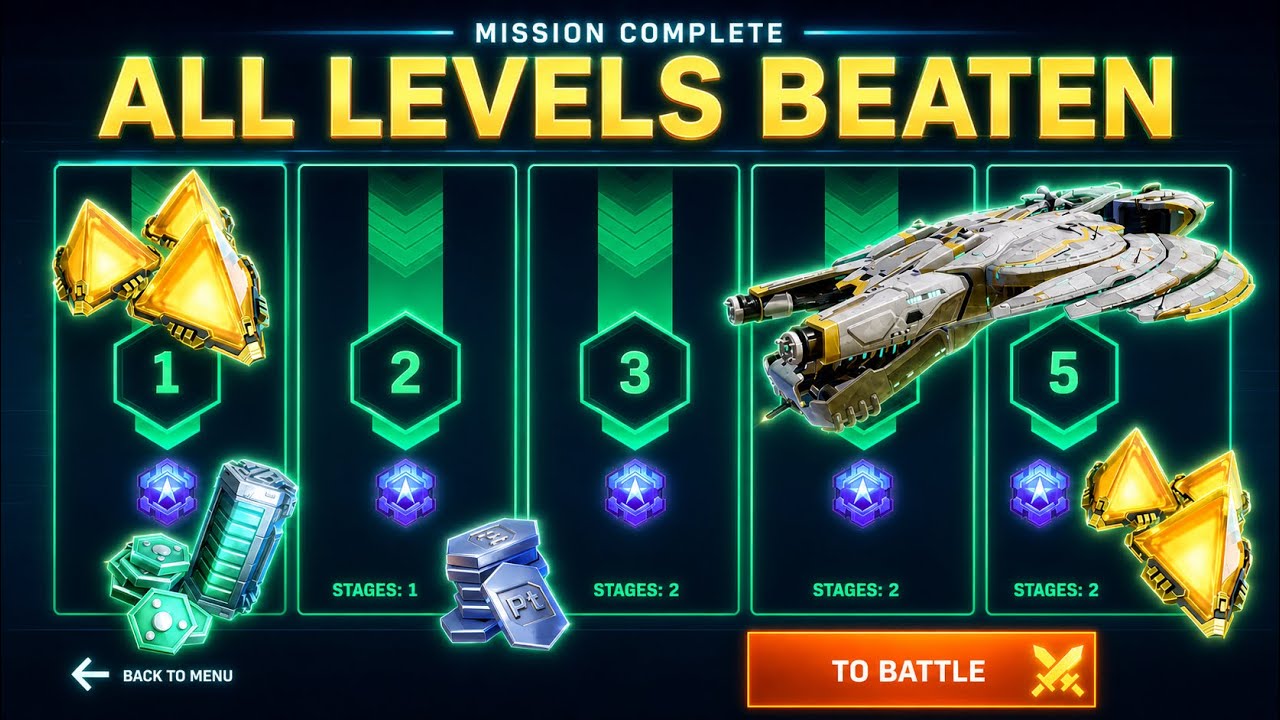 War robots: ALL HUNTING GROUND LEVELS COMPLETE!! AND I WON STEALTHER MOTHERSHIP!!!!
