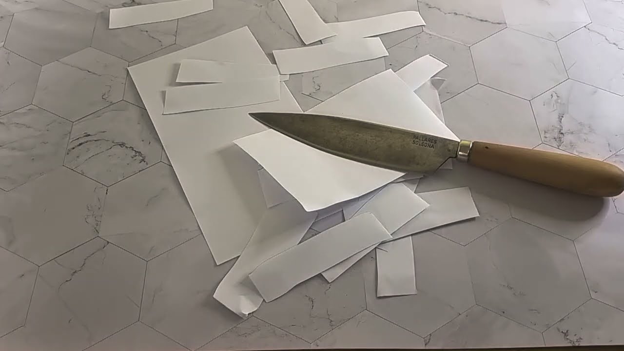 Hast du das schärfste Messer? VA für den Kanal Anders Schleifen @andersschleifen