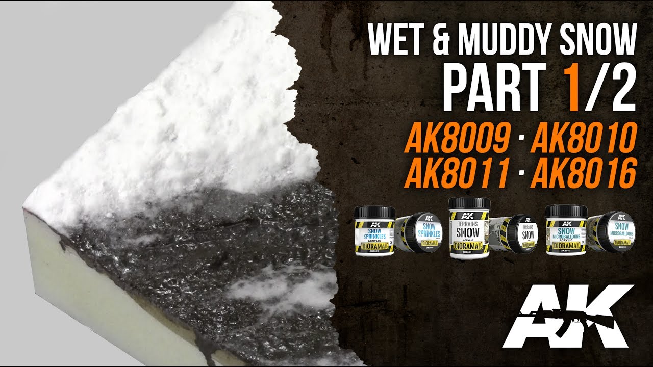 How to: AK8009 + AK8010 + AK8011 + AK8016 || Wet & Muddy Snow PART 1/2