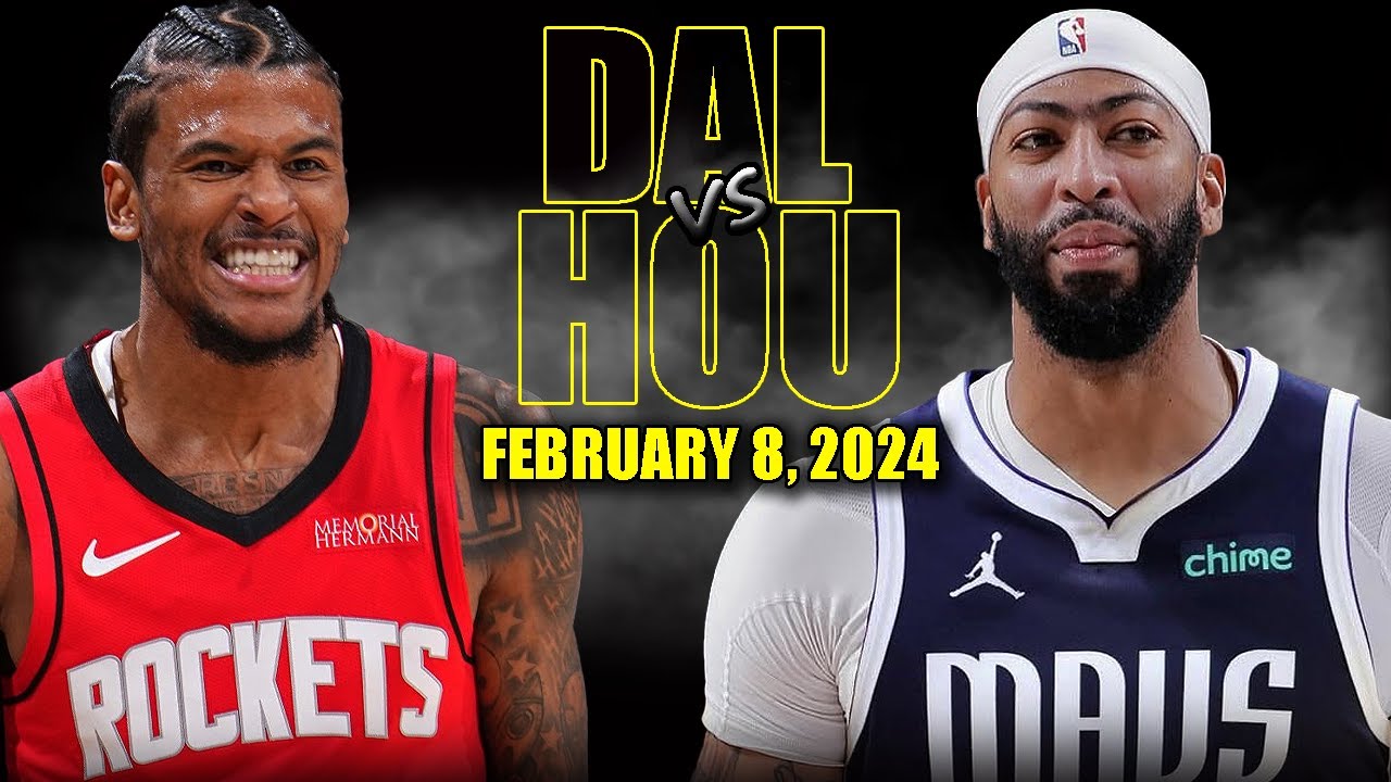 Dallas Mavericks vs Houston Rockets Full Game Highlights - February 8, 2025 | NBA Regular Season