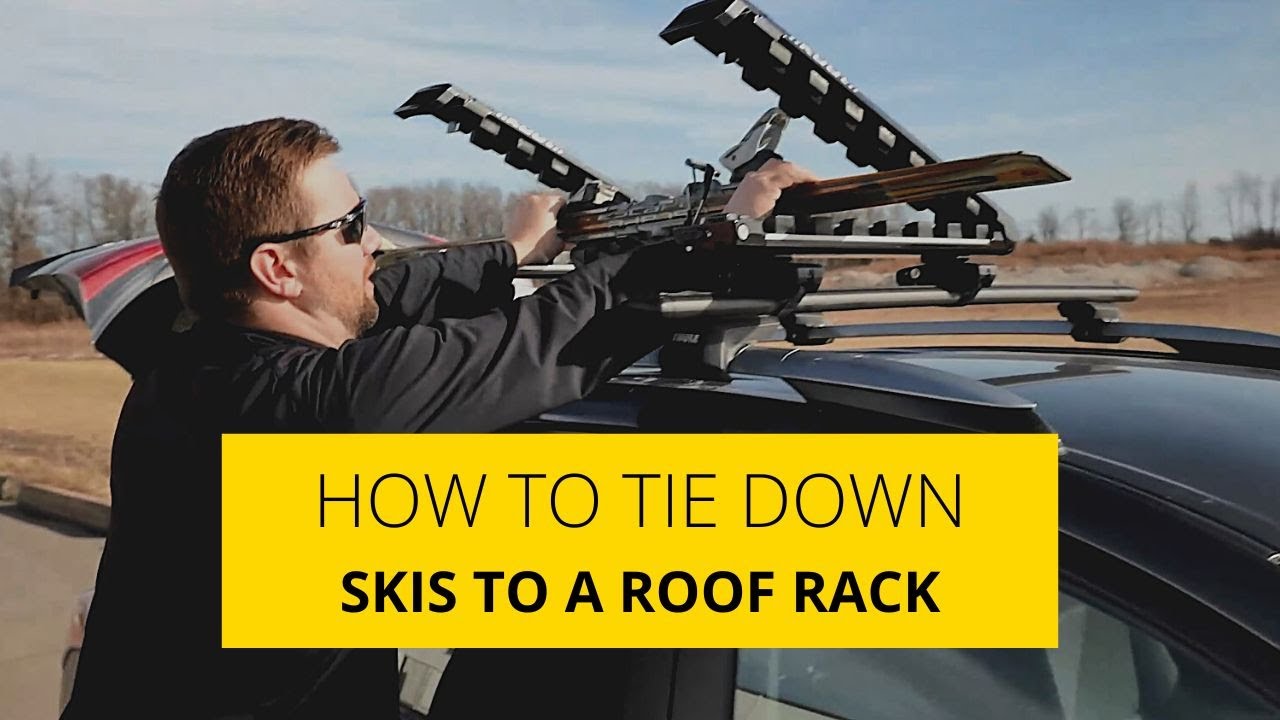 How to Tie Down Skis to a Roof Rack