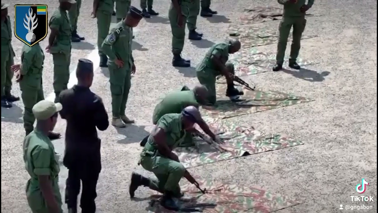 cérémonie de fin formation pour les Élèves sous officiers de la Gendarmerie Nationale