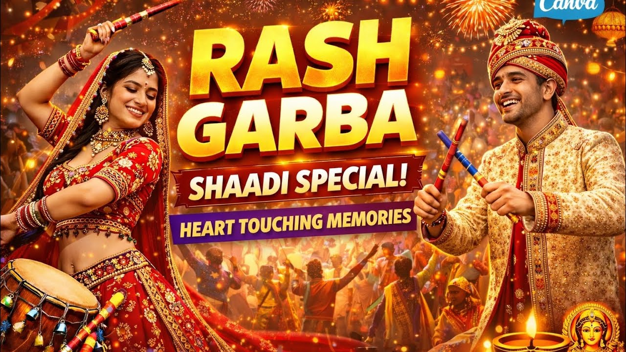 Gujarati Wedding Garba | Full Night Rash Garba | Marriage Special 💃🔥