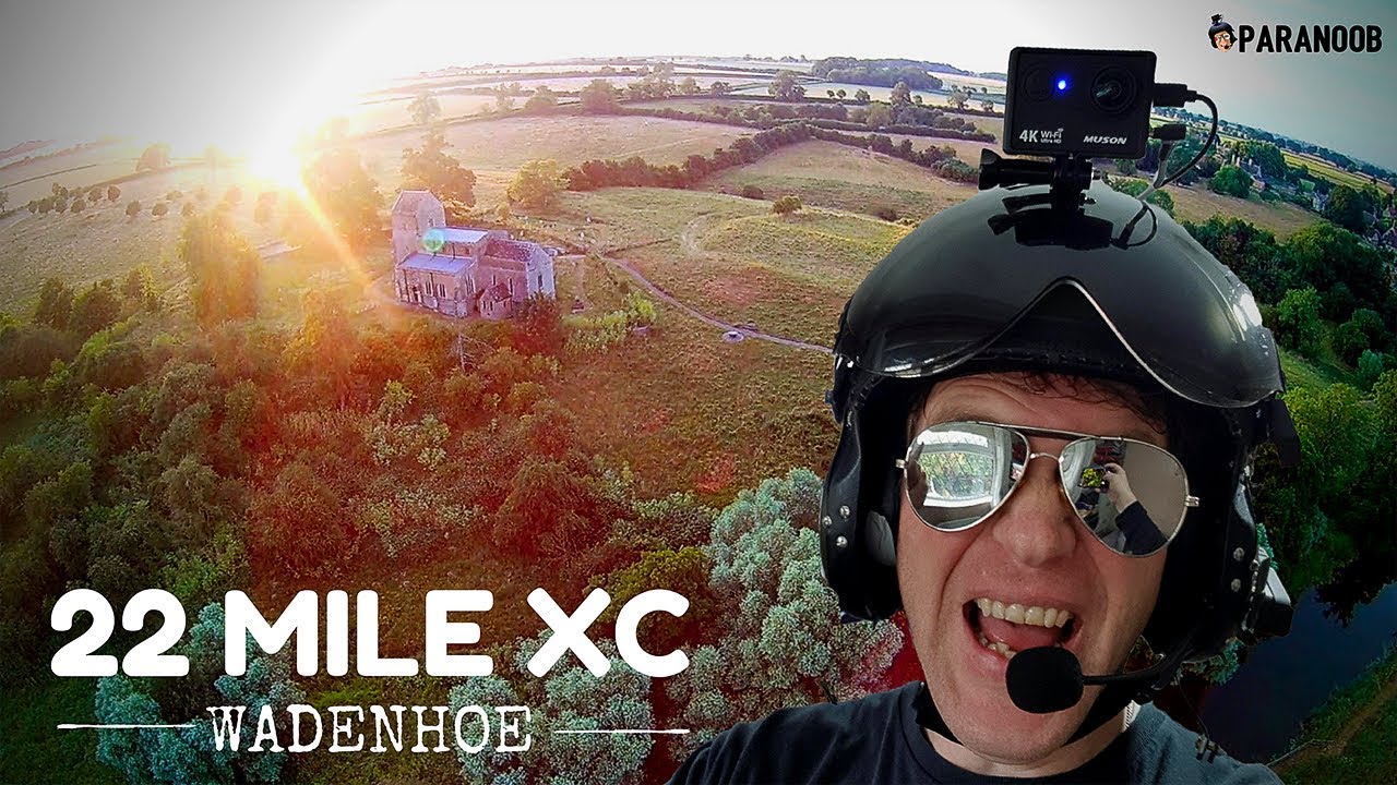 Paramotor Vlog -  22 mile CROSS COUNTRY, Wadenhoe