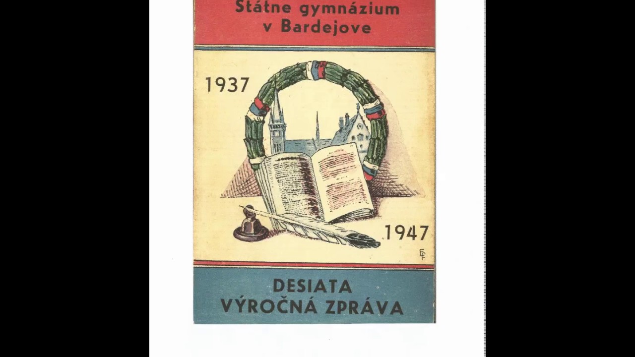 Bardejovské gymnázium  1937   2017
