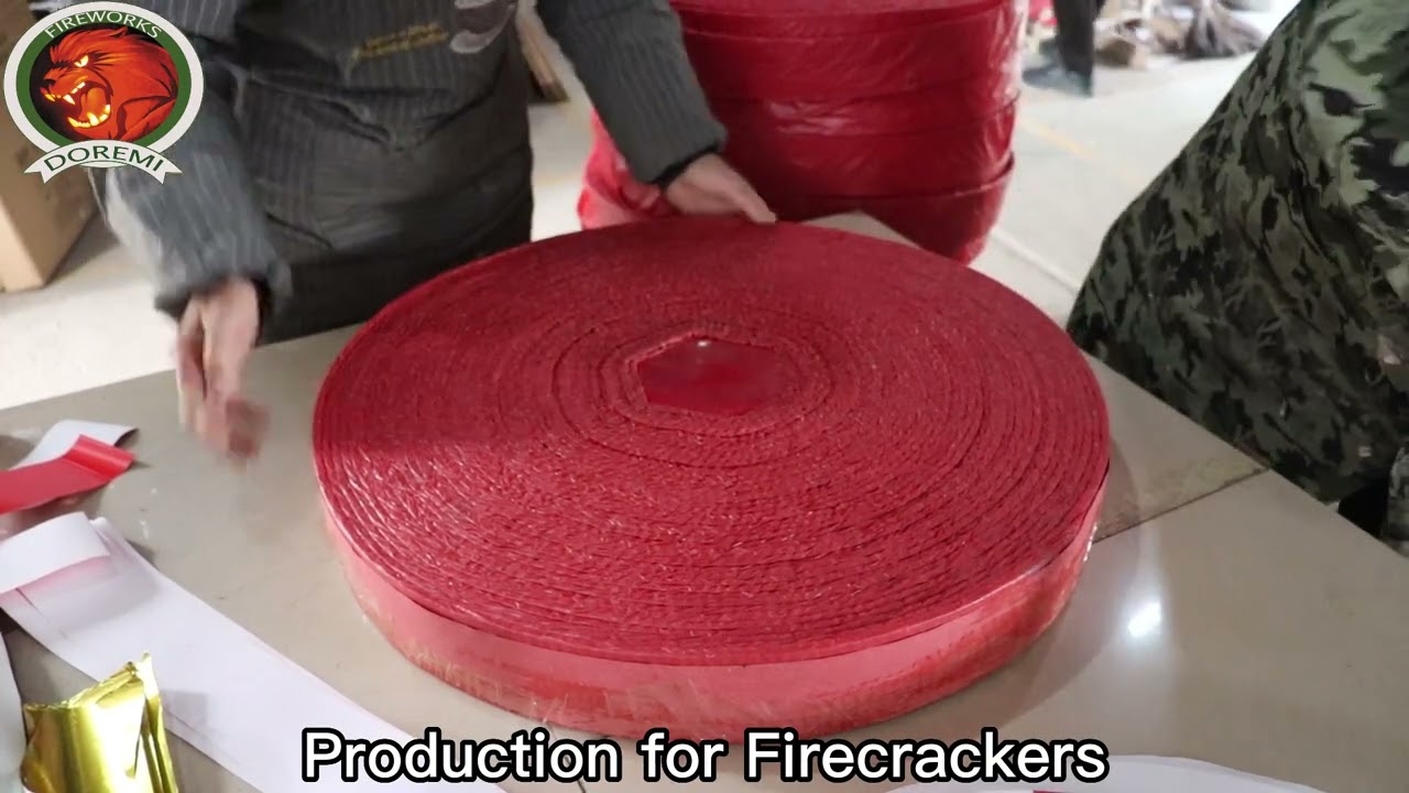 How to make the firecrackers in China Fireworks Factory?/Doremi Fireworks/Fireworks Supplier