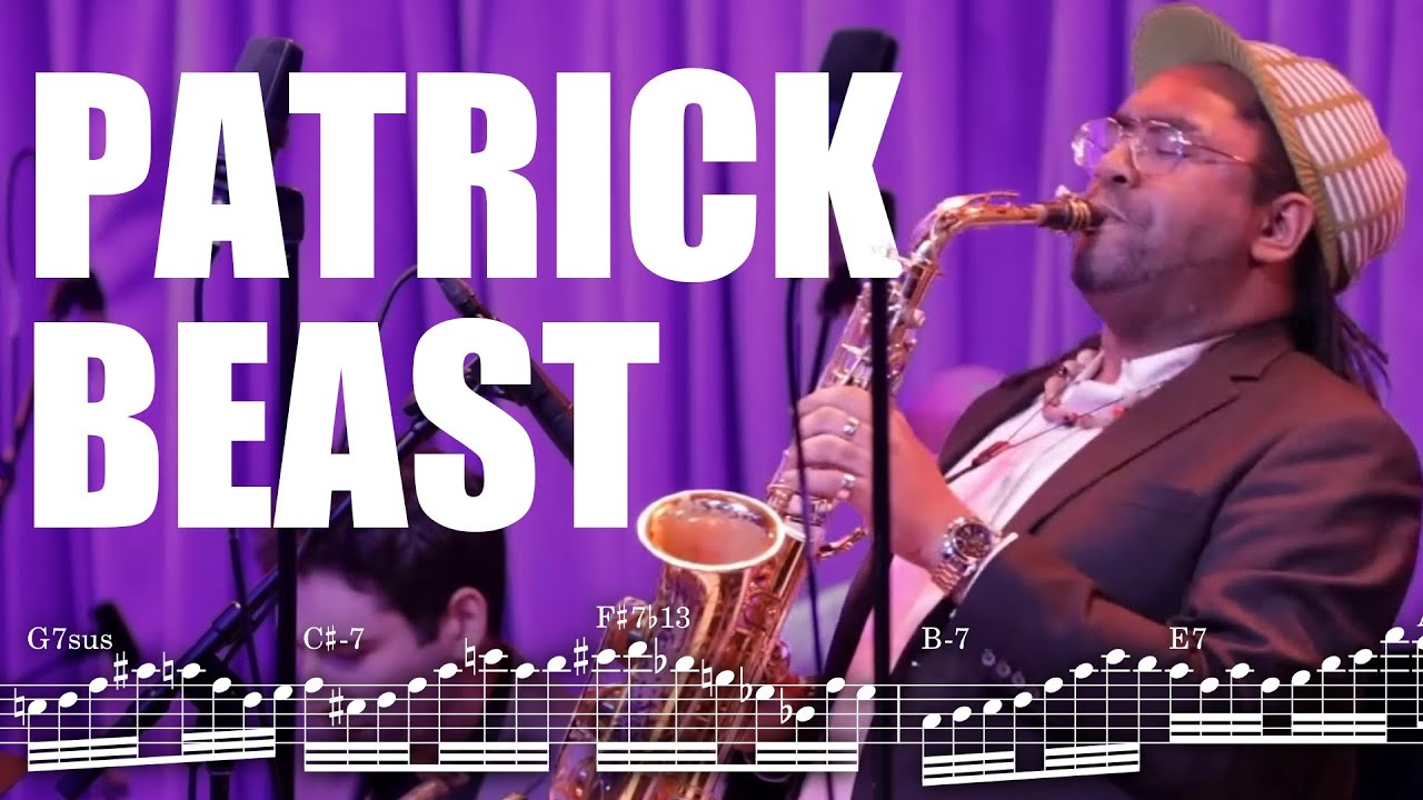 Patrick Bartley awesome sax solo on Bob-omb Battlefield 【The 8Bit Big Band】