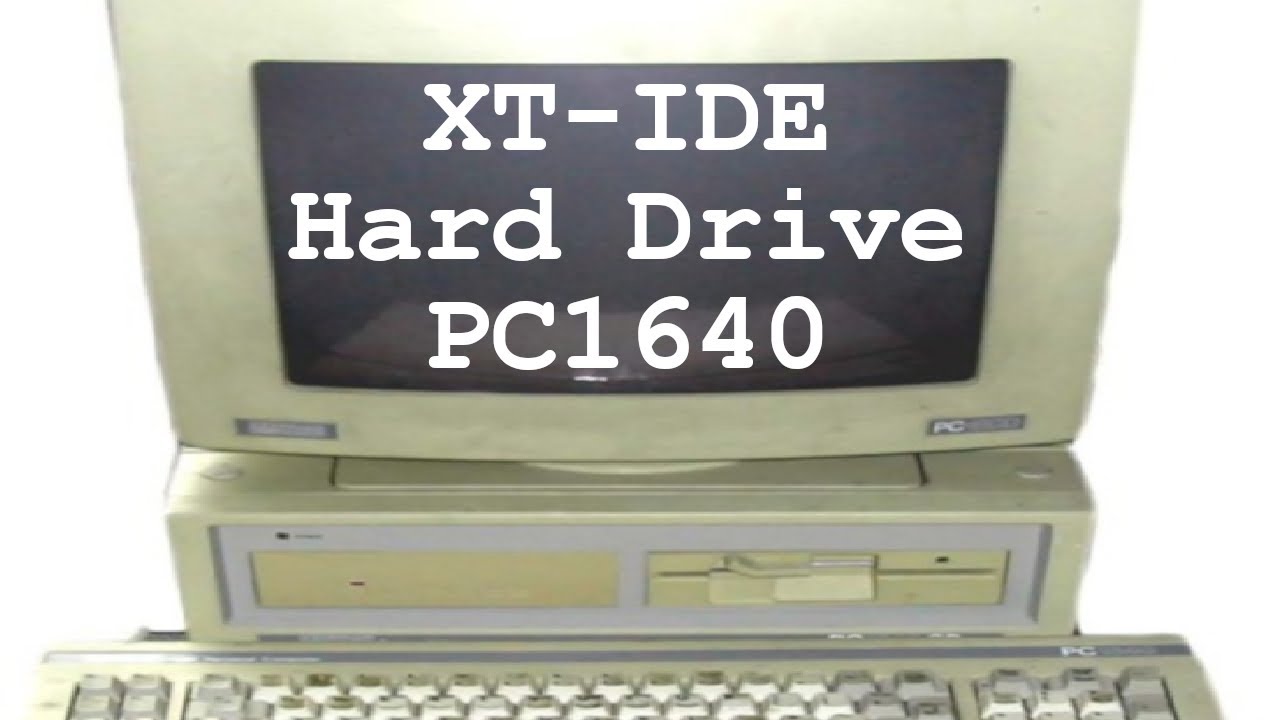 Building XT-IDE kit in Amstrad PC1640 - AmsVenture Part 1