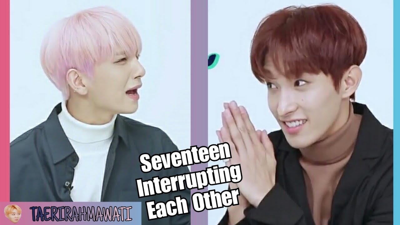 Seventeen Interrupting Each Other