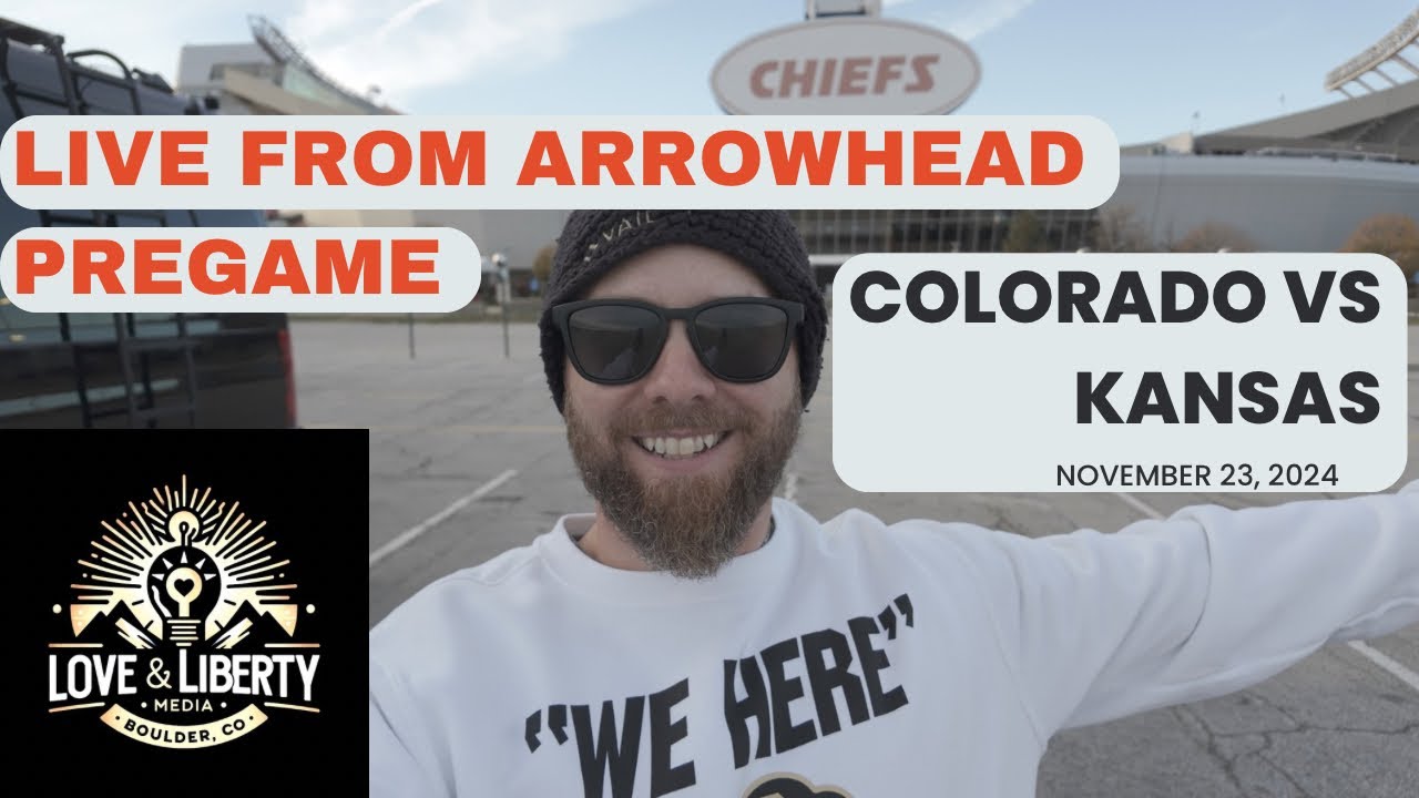 🔴LIVE from Arrowhead Pregame | Buffs vs. Jayhawks: Colorado’s Playoff Chase!