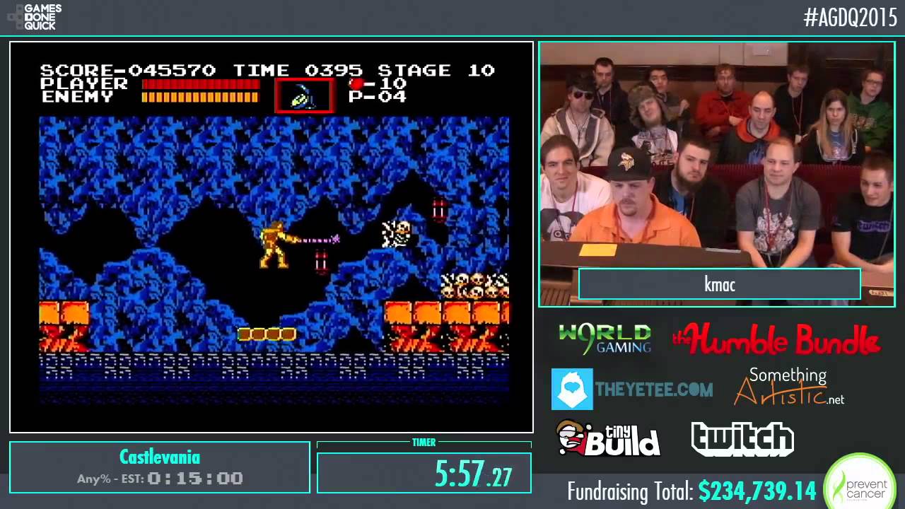 Castlevania by kmac in 12:15 - AGDQ2015 - Part 58