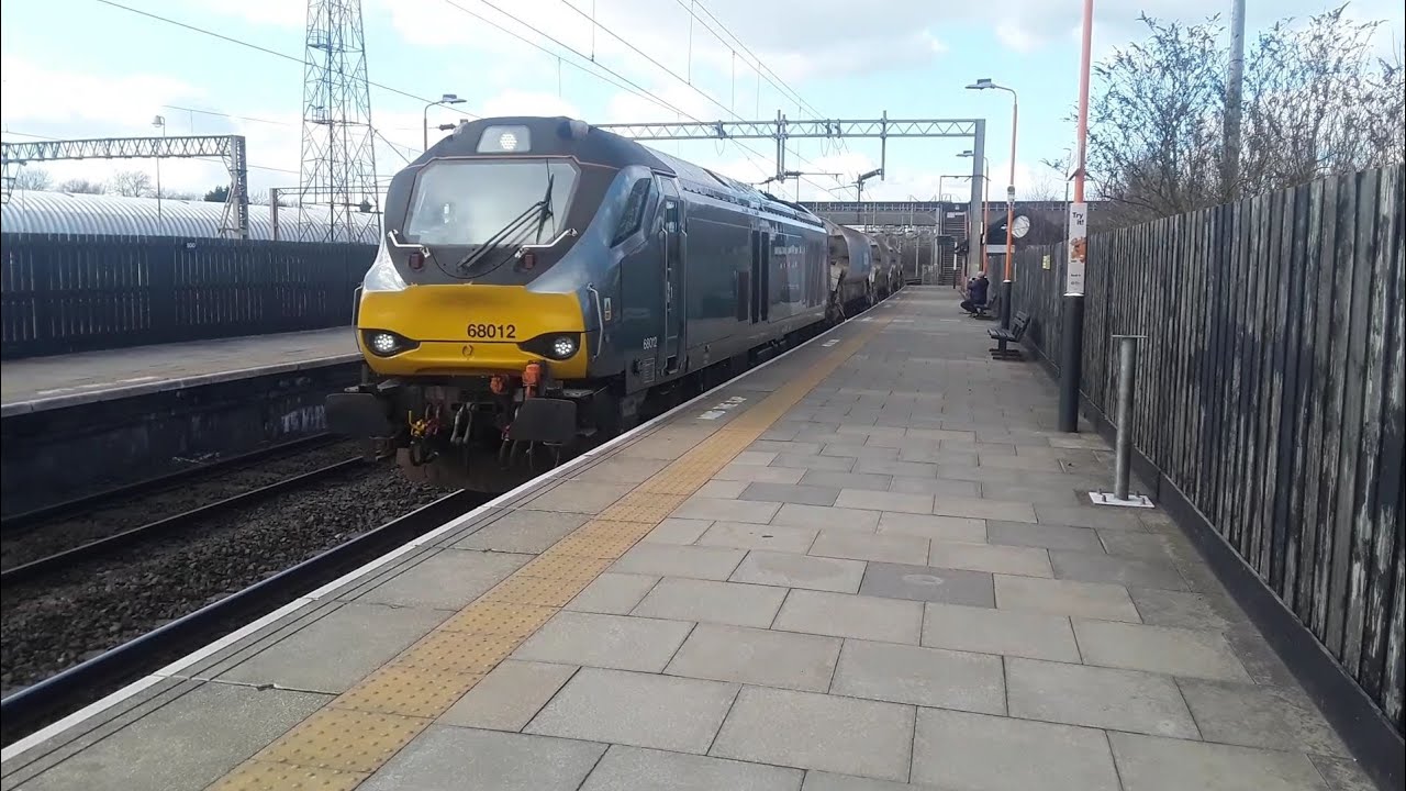 Trains at Bescot Stadium. CL. 23/02/2023.