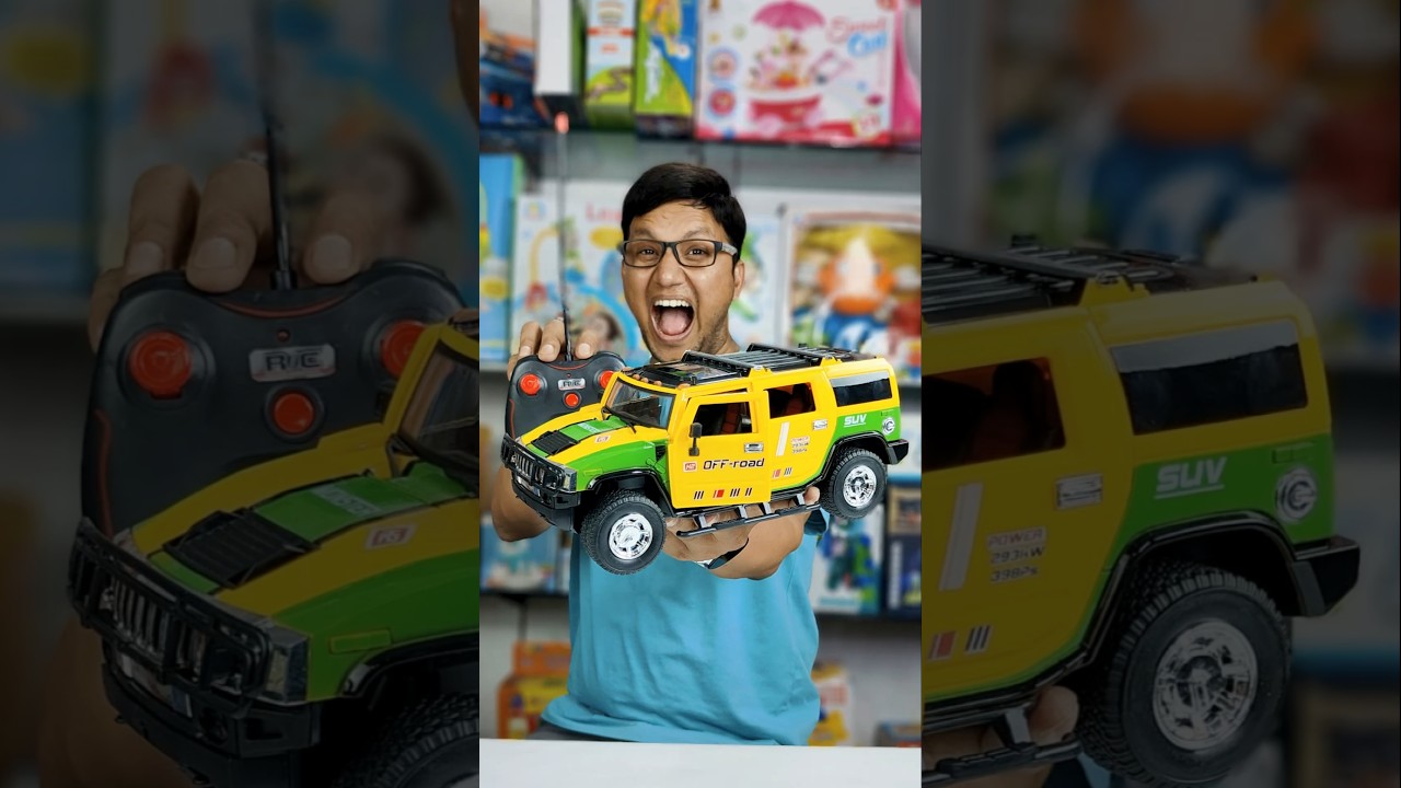RC Hummer Car Unboxing and Testing #rccar #rctoys #remotecontrolcar