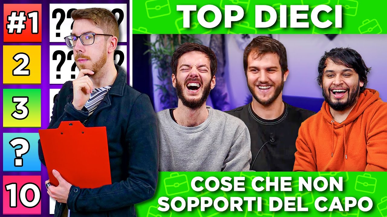 TOP 10: cose insopportabili del capo a lavoro! - #6