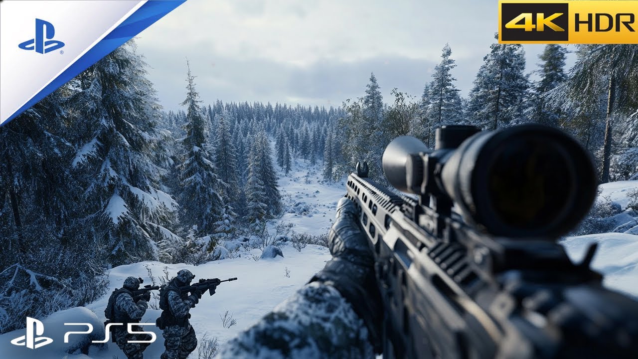 ANTARCTIC SNIPER ASSAULT | Ultra Realistic Gameplay 4K 60FPS Call of Duty Black Ops 6 (PS5 Pro)