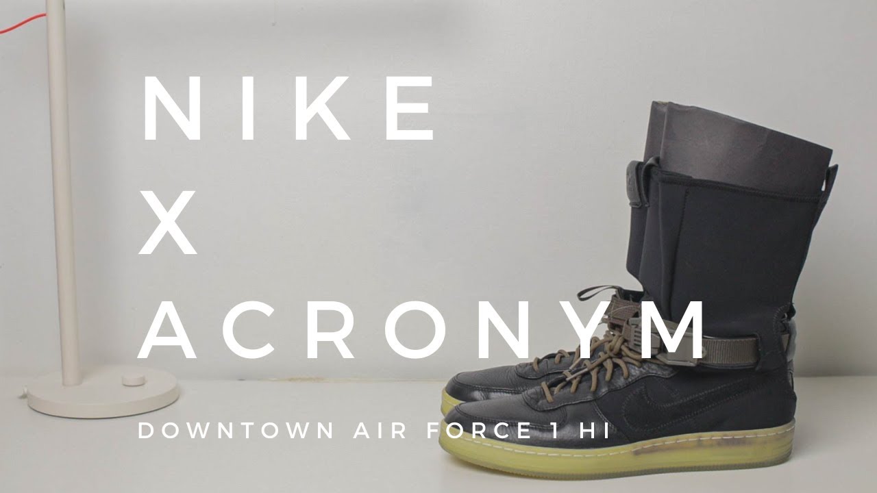 Does A Futuristic Sneaker Designed 10 Years Ago Holds Up In 2022? | Nike x Acronym Downtown AF1