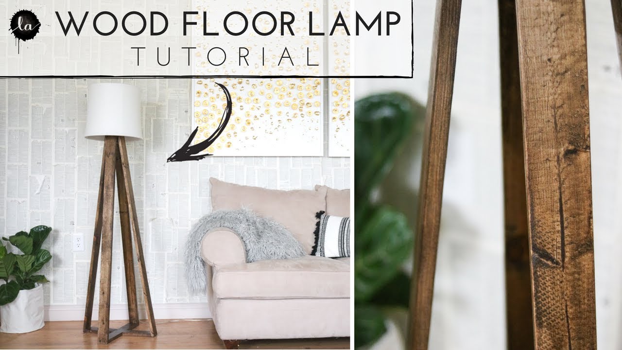 DIY Floor Lamp BIG REVEAL!!!!