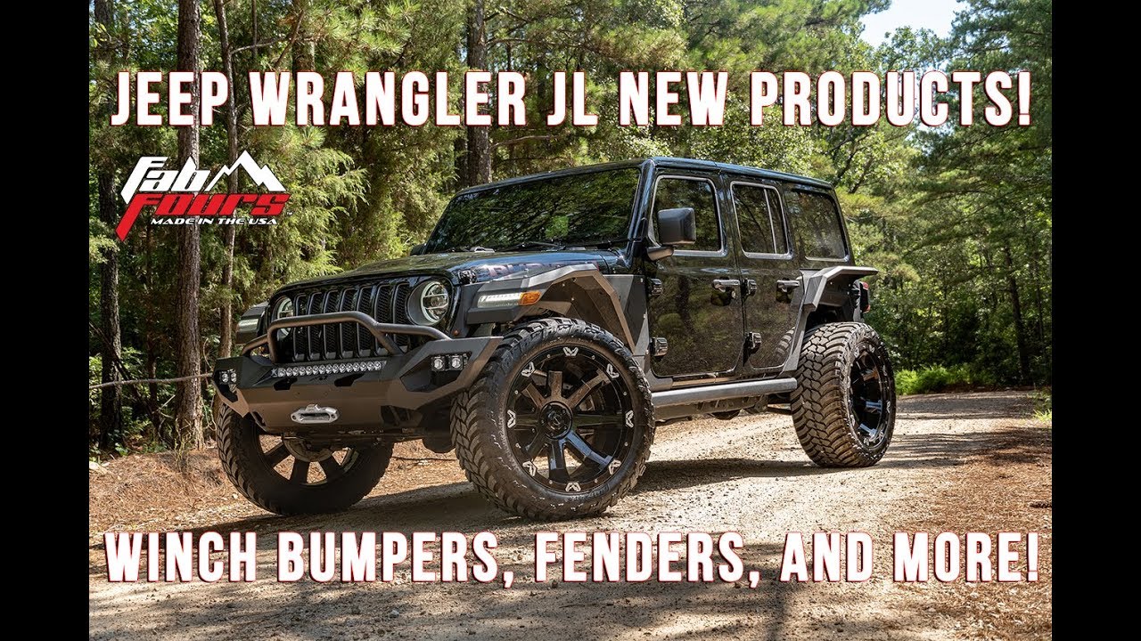 Jeep Wrangler JL 2019 Products: Winch Bumpers, Fenders Flares And More! (2019)