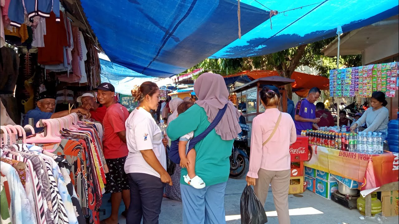 review pasar sandang jatibarang indramayu‼️