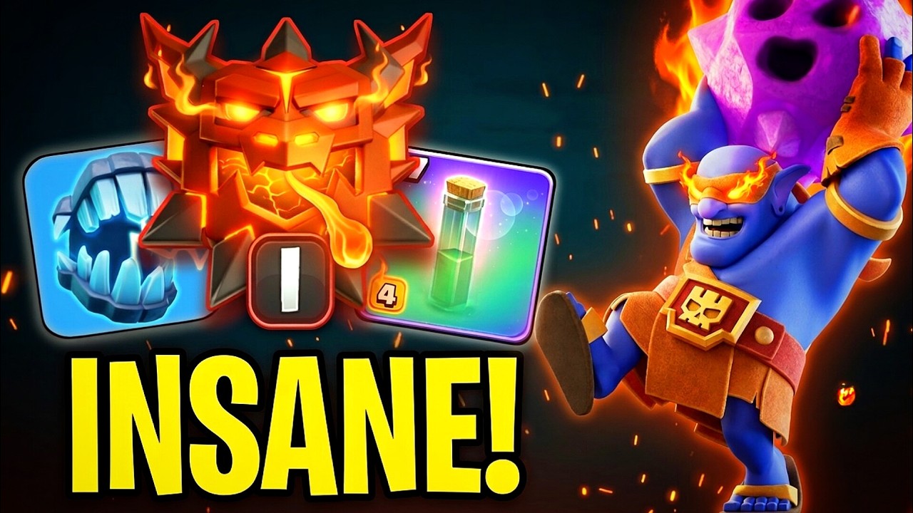 I Used the Rank 1 Player&rsquo;s TH18 Army WITHOUT OG SPELLS&hellip; Honestly Insane! Clash Of Clans