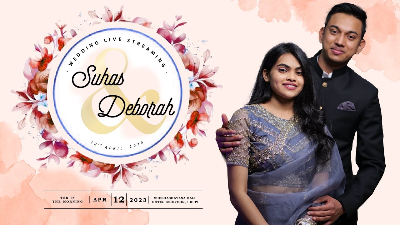 SUHAS + DEBORAH | WEDDING LIVE WEBCAST | SELAH MEDIA | 12.04.2023