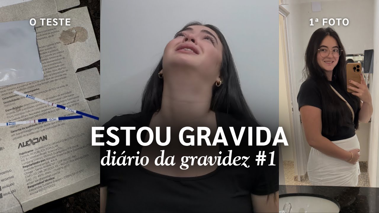 Nosso milagre chegou! Estou grávida e vim te contar tudo | Diário da gravidez #1