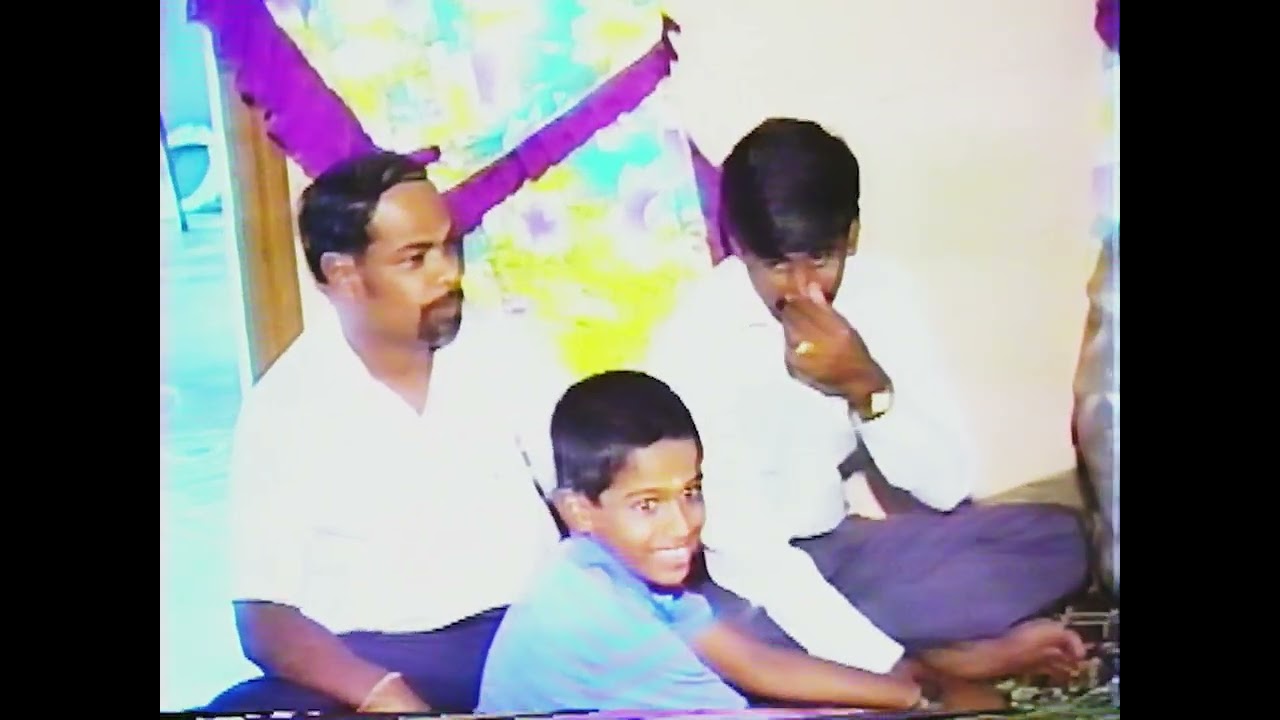 Karunakaran VHS Wedding tape convert pendrive 1992