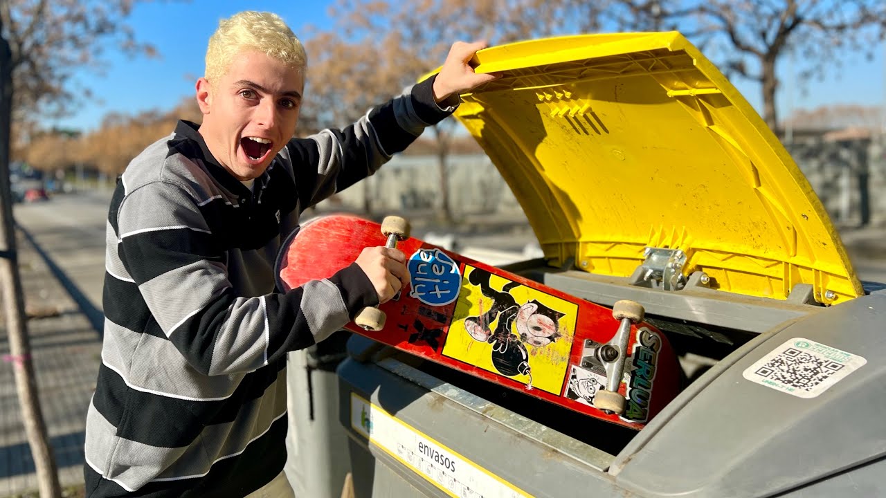 RESCATO SKATE DE LA BASURA de 0 a 200€
