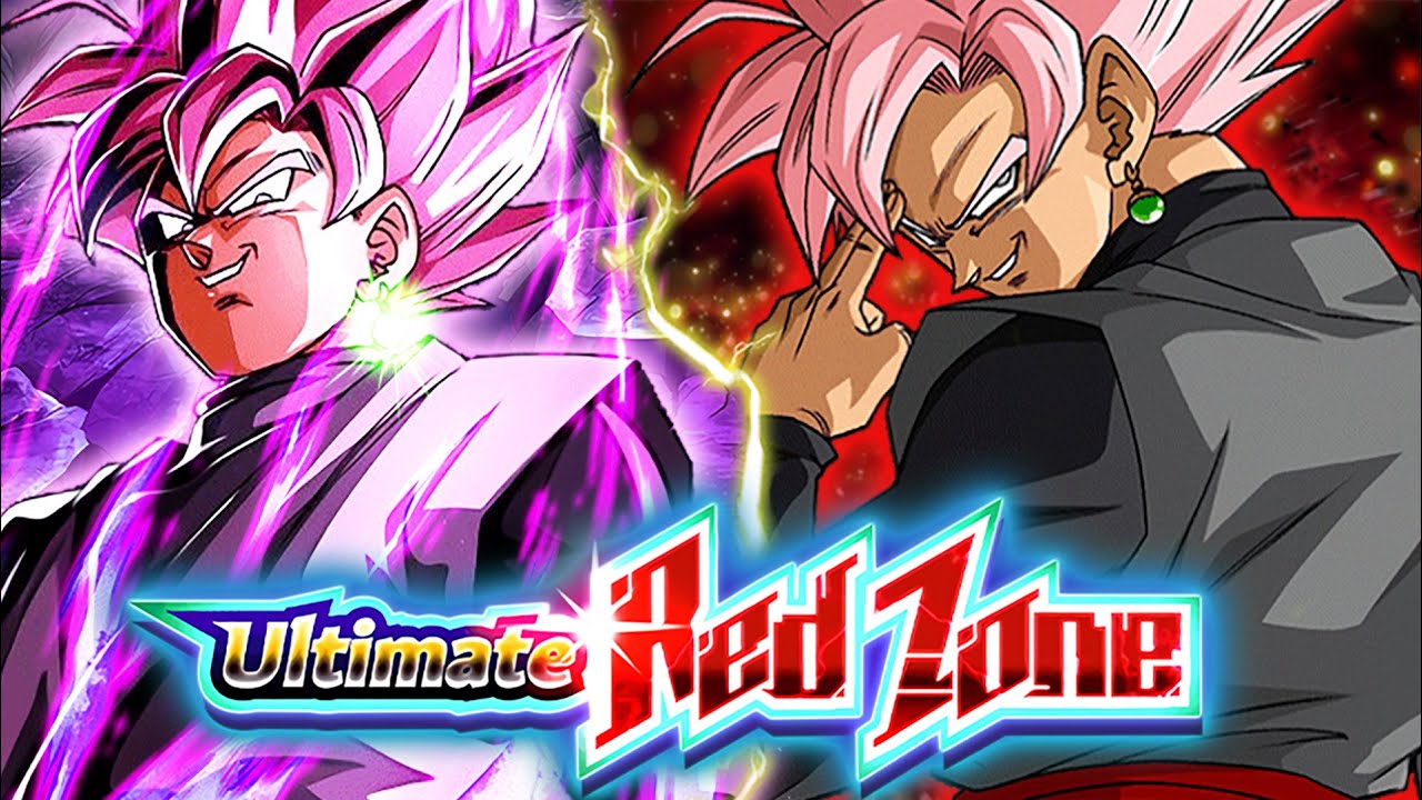 EZA INT LR ROSE GOKU BLACK VS RED ZONE GOKU BLACK (DBZ: DOKKAN BATTLE)