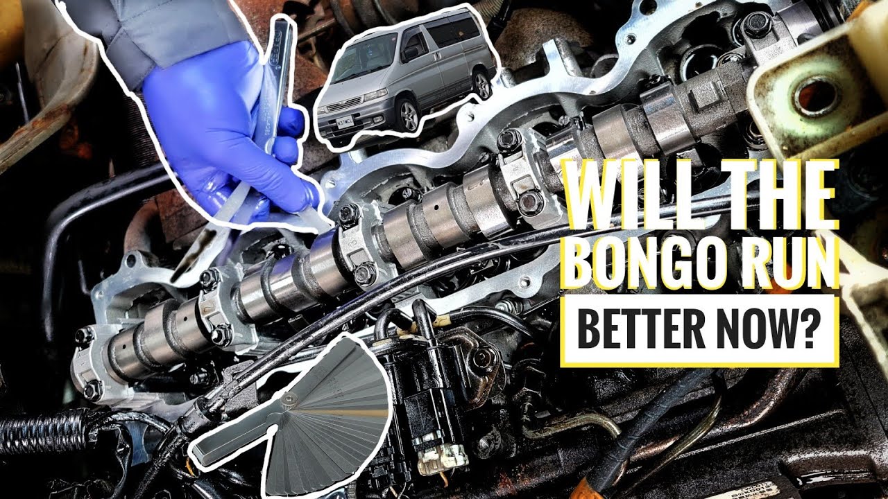 Bongo Tappets get adjusted.. let's hope it runs better //