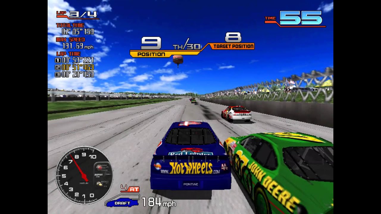 Sega NASCAR Arcade - Talladega (Hikaru) DEMUL 0.7